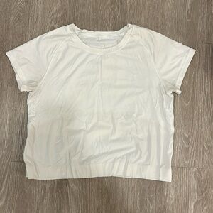 White Lulu lemon shirt